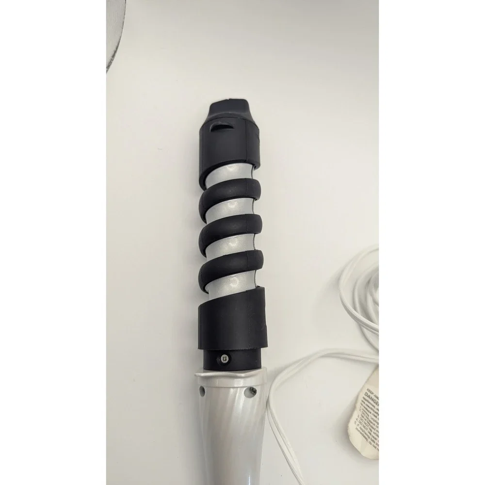Elle Ceramic‎ Spiral Curling Iron EL8410-WHT White Gold 19mm-32mm Hair Stylist